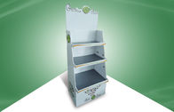 Portable Adjustable Shelf Pop Cardboard Display For Beauty Care Products