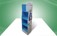 Four shelf Cardboard Free Standing Display Units with UV Coating