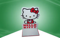 Corrugated Cardboard Standees , Cardboard Display for Hello Kitty Toys