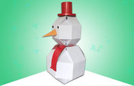 Corrugated Cardboard Standees Cardboard Snow Man for Christmas Promotion
