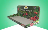 Supper Food Cardboard Display Trays With Glossy Finish for Woolworths Store