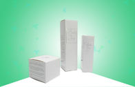 Customized Paper Packaging Boxes 350GSM With Hot Silver Printing Embossing Processes