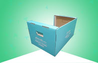 Stacked Up Cardboard Display Trays Double Wall Board Large Space For Adverstising