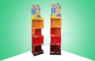 Sturdy 5 Shelf Cardboard Display Stands Unique Structure For Selling Medicine