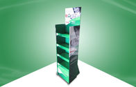 Eco friendly POP Cardboard Display , Green custom cardboard displays For Medicine