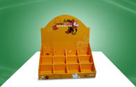 Cardboard Countertop Displays With Dividers Recyclable &amp; Working As Shipping Carton