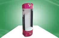 Eye - Catching Cosmetic POS Cardboard Display With Hook For Showcase Heavy Products