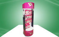 Eye - Catching Cosmetic POS Cardboard Display With Hook For Showcase Heavy Products
