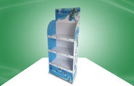 Heavy Duty POS Cardboard Displays With Three Shelf , 350gsm CCNB And Foam Board