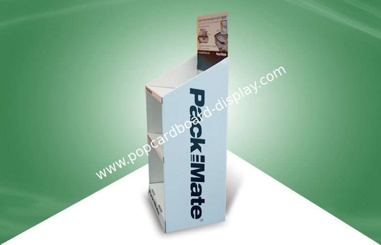 Stable Three Shelf Cardboard Display Stands for Underware Fashion Products