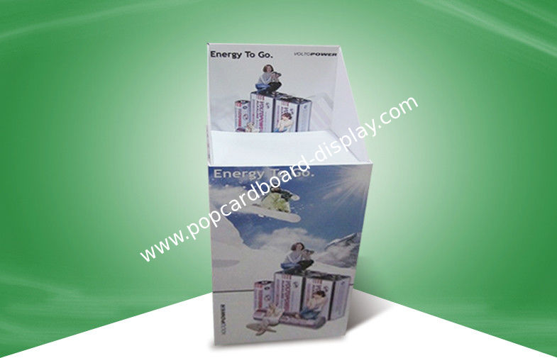 Free Standing Units Cardboard Dump Bins For Retail Electronic Products