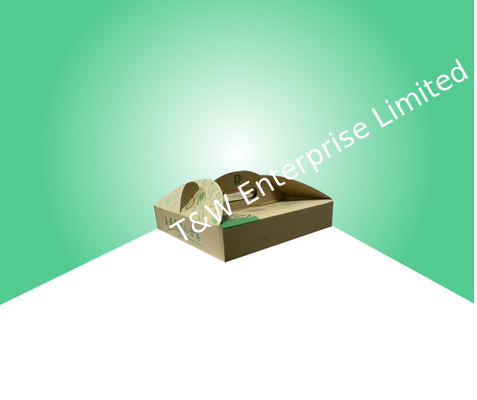Buy Custom Pizza Paper Packaging Boxes Food Grade Material With Handle online manufacture