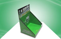 Green Recyclable Cardboard Countertop Displays For Car Accessories