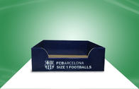 Recyclable POP Cardboard Display Trays For Promoting Football