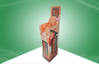 Glossy Dump Bin Displays Promoting Food Magazine Cardboard Paper Recycling Bins