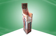 Glossy Dump Bin Displays Promoting Food Magazine Cardboard Paper Recycling Bins