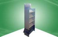 Four Shelf custom cardboard pop displays , Promoting cardboard display shelf Medicine USE