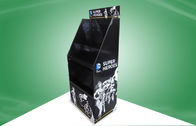 Heavy Duty Black Cardboard Display Stands For Mix - Presenting Frame / Mat / Poster , Offset Printing
