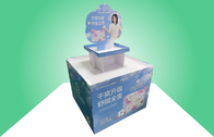 All Round Show Cardboard Pallet Display Recyclable For Promoting Sanitary Pad