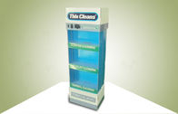 Double Face Show Three Shelf POS Cardboard Displays Sell Cleaning Products