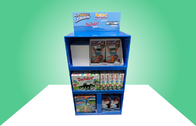Heavy-Duty 1/4 Cardboard Pallet Display Loading Mix- Promoting Kids Toys Sold to Walmart Store
