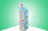 100% Eco Friendly Corrugate Cardboard Display Stands Promoting Insect Resistant Hygroscopic Package