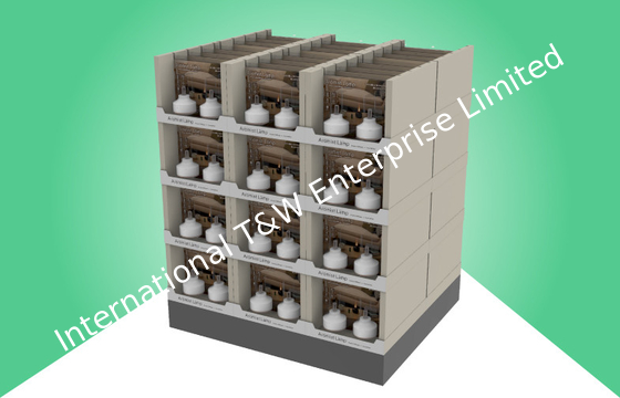 Buy Costco Store Stackup Cardboard PDQ Trays / PDQ Display Boxes For Promoting Humidifier online manufacture