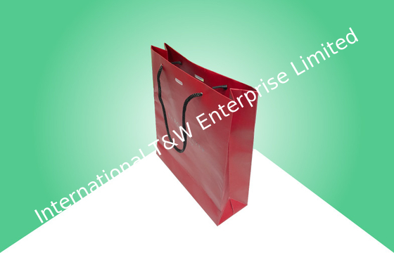 Good price Strong Bottom Paper Shopping Bags With Handles Customized Logo online