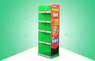 Heavy Duty 5 Shelf Pop Cardboard Display For Insect Resistant Hygroscopic Package