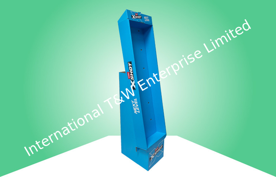 Buy Stable Cardboard Free Standing Display Units Easy Assembly Header Configurable online manufacture