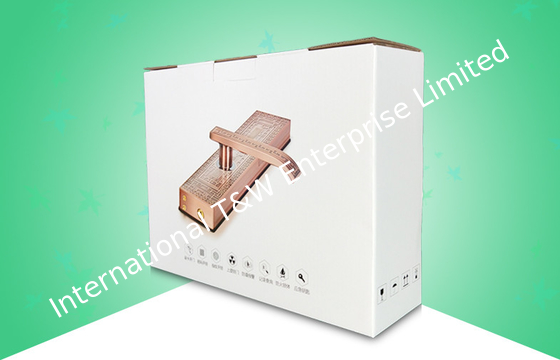 100% Recyble Corrugated Paper Packaging Boxes / Carton Packing Box For Lock