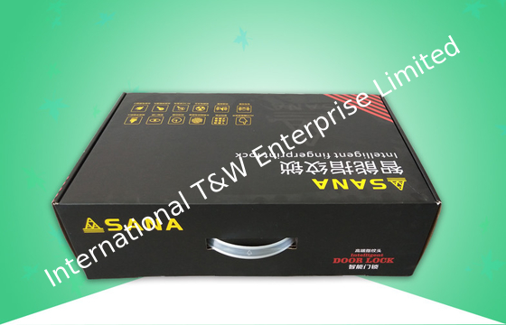 Buy Matt Finish Custom Printed Gift Boxes For Fingerprint Lock , Corrugated Cardboard Boxes online manufacture