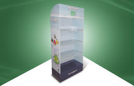 Four-shelf Retail Cardboard Display Stands For  Toys Fixed with sceen