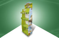 Four - Shelf Cardboard Display Stands , Retail Cardboard Displays Promotions Plush Toys