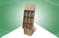 Point Of Purchase Cardboard Pallet Display Stand Uv Coating For  Popular