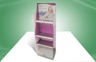 Eco - friendly Point of Sale Cardboard Display Stands Four - shelf for Philips Baby Products