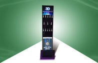 Four Face Show Cardboard Display Stands , Floor Standing Display Units To 3d Poster Cards