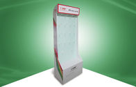 Color Printing Corrugated Cardboard Product Display Stands Free Standing