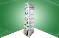 Five Shelf Cardboard Display Stands Cardboard Floor Display for Electronic Products