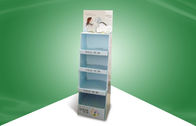 Point of Purchase Cardboard Floor Display Stand for Skincare Products