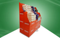 Glossy / Matt PP Laminated Cardboard Paper Dump Bin Display for Retail Food