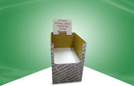 Water - ink Printing Cardboard Dump Bins Deaktop Cardboard Display Boxes