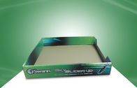 OEM Green PDQ Tray Countertop Cardboard Display Boxes for POS Gift Toy
