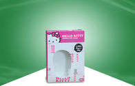 Full Color Paper Packaging Boxes Carton Box with  Window for Hello Kitty Mouse