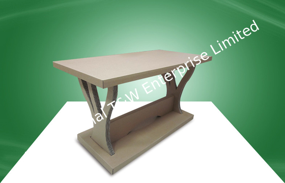 Buy Csutom Made Strong Corrugated Cardboard Furniture Cardboard Tables online manufacture