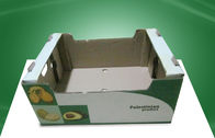 Water - ink Printing Corrugated Carton Boxes , Recyclable Paper Box for Shipment