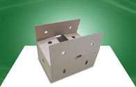 4C Printed Corrugated Carton Boxes Fruit Paper Carton with Air Hole