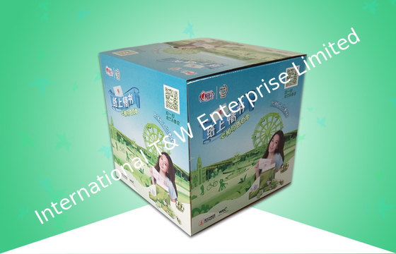 Buy Corrugated Paper Packaging Boxes / Tube Carton Box For Packaging Sanitary Towel online manufacture