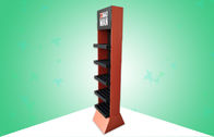 Stable Eye - Catching POS Cardboard Displays 5 Shelves For Promoting Different Items