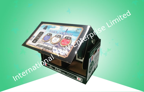 Durable Custom Printed Corrugated Boxes , Wine Paper Box With Glossy Lamination